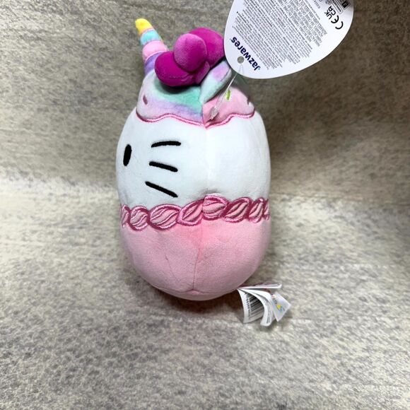 Hello Kitty Pink Unicorn Original Squishmallows 7 Inches NEW - Picture 4 of 7